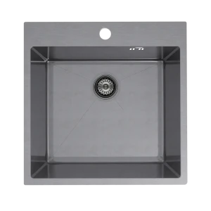 МОЙКА КУХ 50X50 Г20 ЧЕР МЕТ KONSENSA