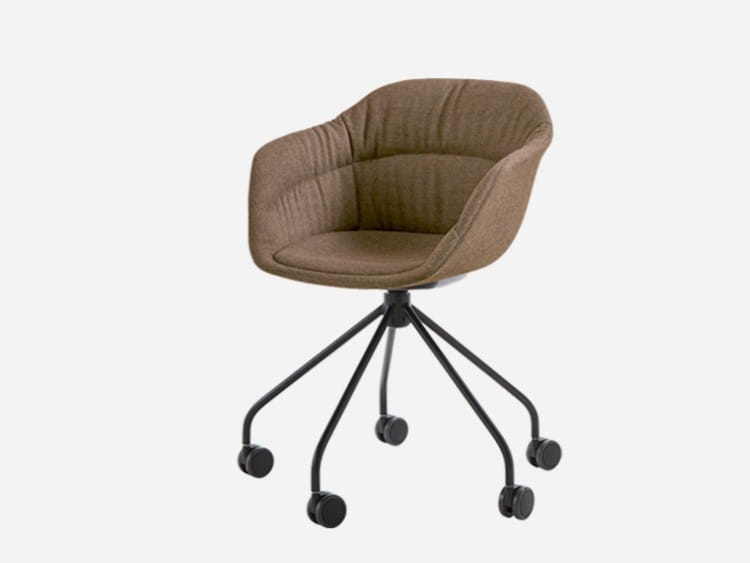Офисное кресло с мягкой тканью с колесами INCLASS Taia ARCH-00095137 - Вид №1