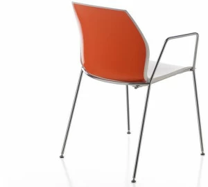 Kastel Накладной пластиковый стул с подлокотниками Kalea