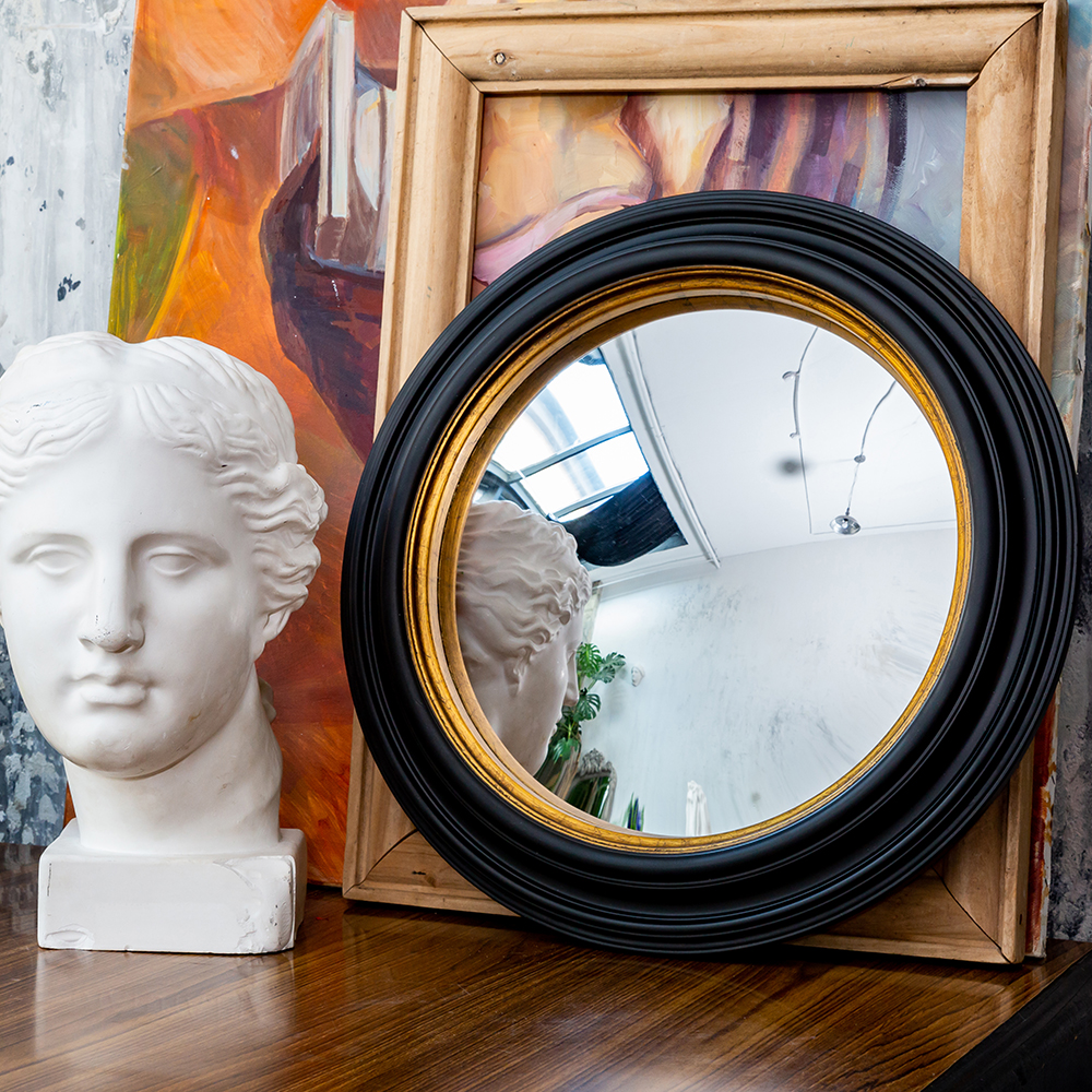 21092116 Зеркало декоративное настенное «Джотто» (версия М) (fish-eye) Object Desire Зазеркалье  - Вид №1