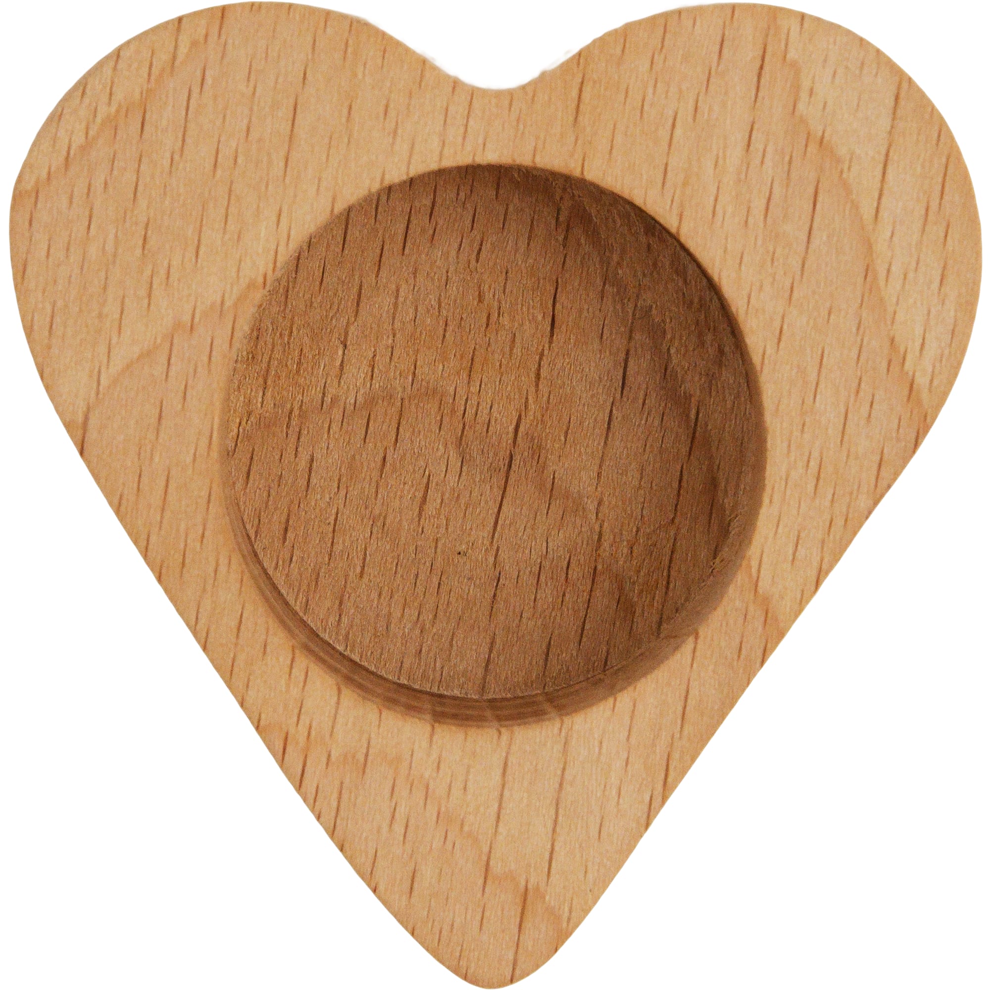 82150593 Подсвечник для чайной свечи «Сердце» цвет бежевый Santreyd  - Вид №1