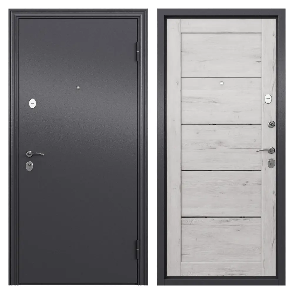 Дверь входная металлическая Ронда 860 мм правая цвет брио тоскано TOREX STLM-2057129