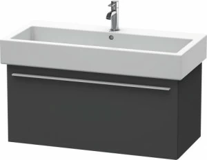 XL604504949 Тумбочка подвесная X-Large #XL6045 750 x 443 мм Графит матовый, декор