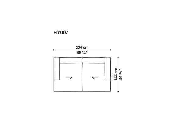 Ткань сад диван B&B Italia Outdoor HYBRID ARCH-00117020 - Вид №39