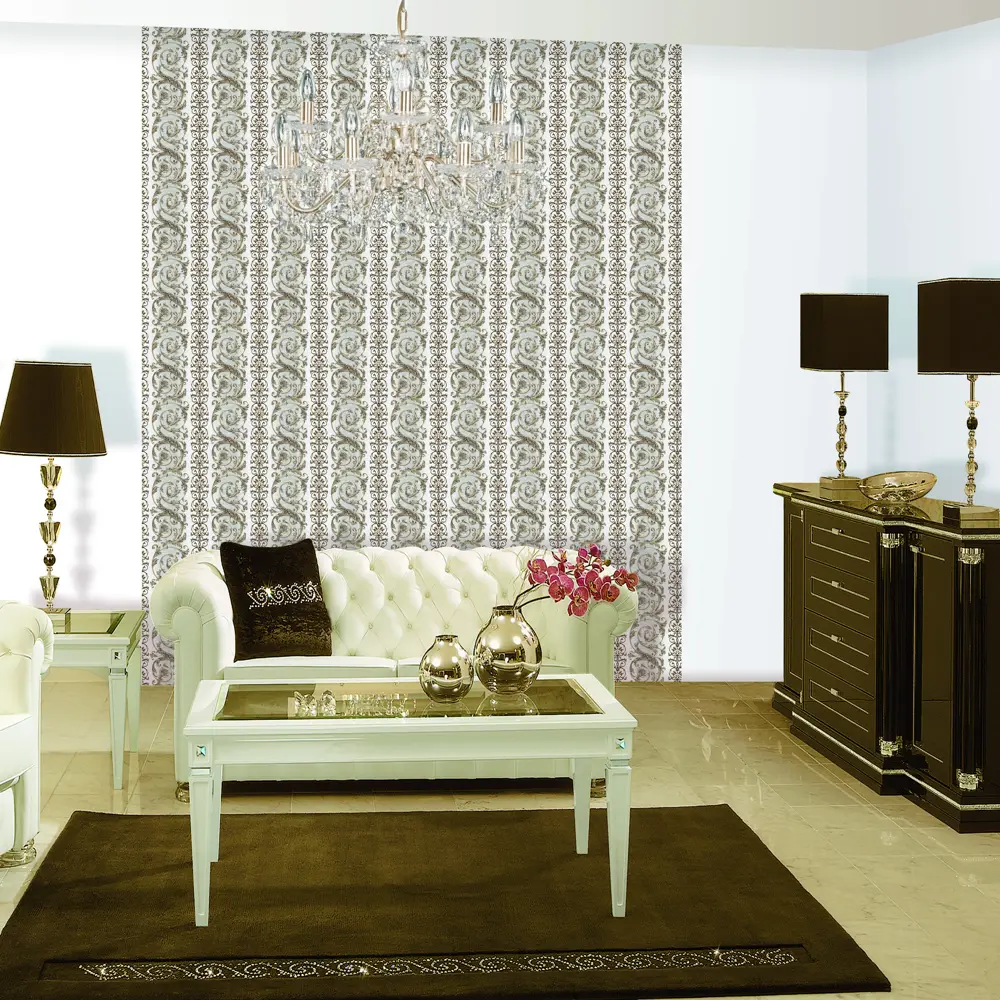 Обои виниловые Erismann Symphonie жёлтые 0.53 м 1667-3 STLM-2045622 - Вид №3