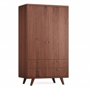 Шкаф распашной двухдверный с ящиками дуб тобакко Thimon №2 THE IDEA  210433 Коричневый