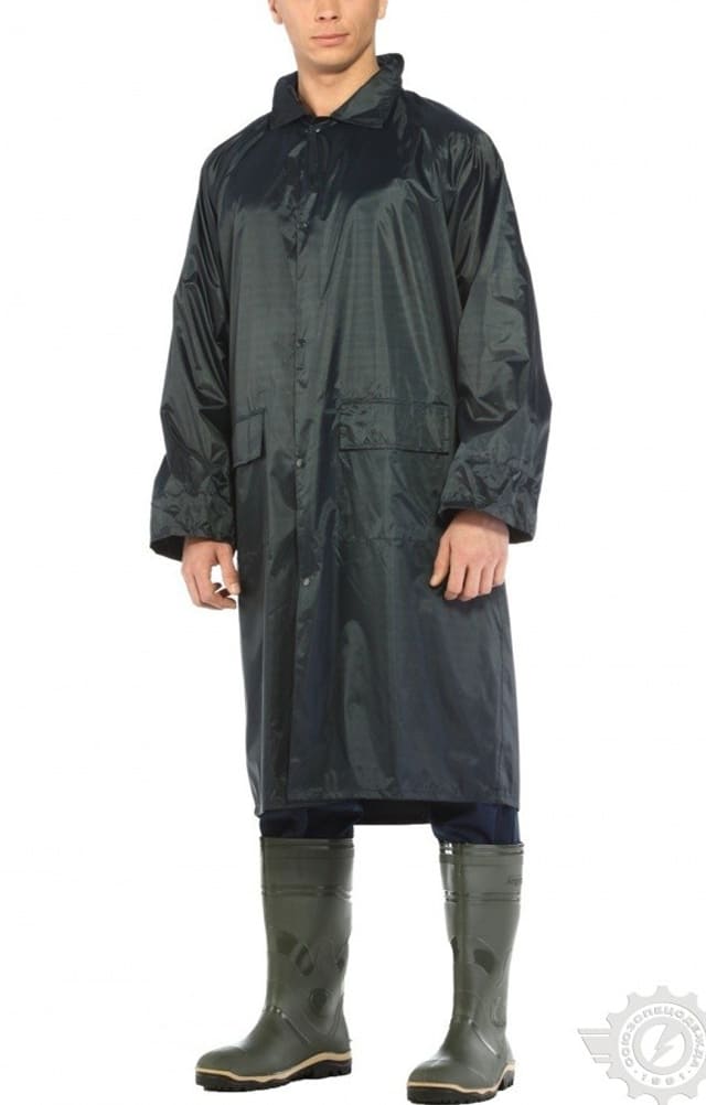 5041820 Плащ Альбатрос влагозащитный ЛАЙТ М синий  Непромокаемая спецодежда  размер L  - Вид №3