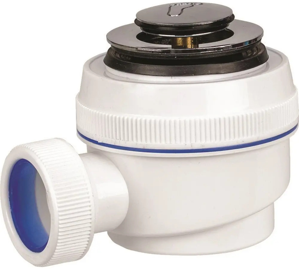 90199876 Сифон VIRPlast Элит для душевого поддона с выпуском клик-клак STLM-0802920