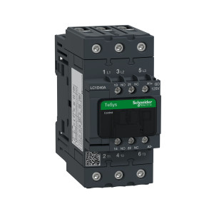 LC1D40AGD Контактор LC1D EVERLINK 3P 60А 440/125В DC 18.5кВт Schneider Electric TeSys