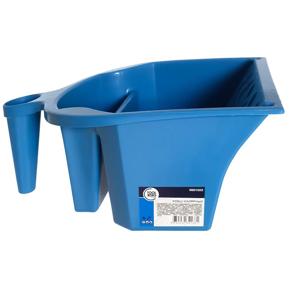 Ковш для краски TOOLBERG 1.2 л с катком 160 мм 89431363 STLM-1565992