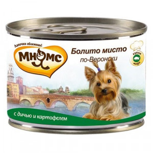 ПР0027406 Корм для собак Pro pet Болито мисто по-Веронски, дичь, картофель конс. 200г МНЯМС