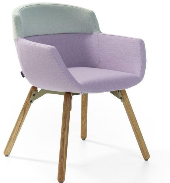 Artifort Стул с обивкой и подлокотниками Mood sun-id-1349722 - Вид №1