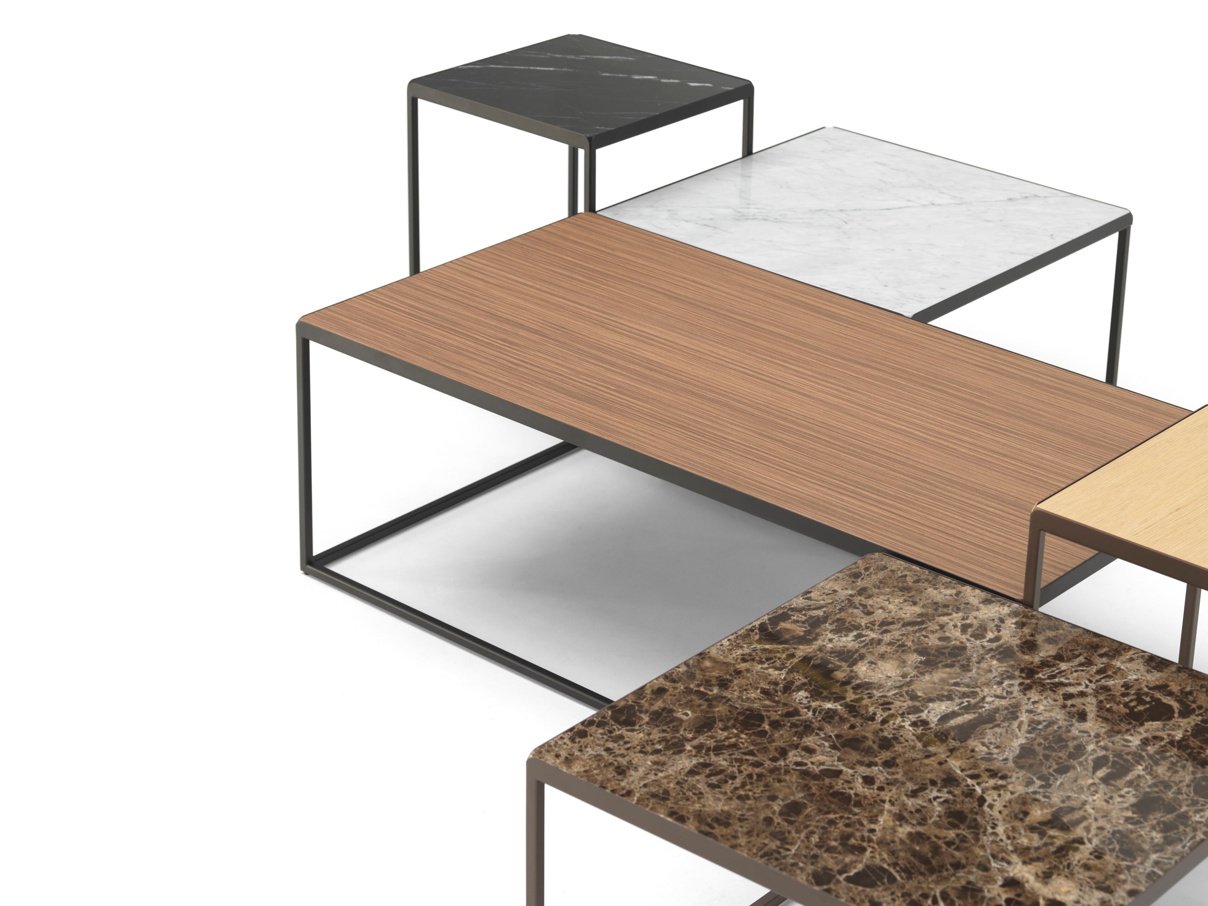 Журнальный столик с деревянной столешницей из ореха canaletto SITIA SIDE ARCH-00030503 - Вид №1