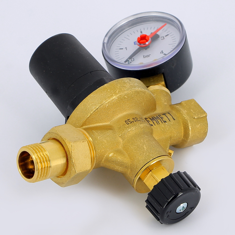 Клапан подпиточный НВ с манометром EMMETI 1/2" 00200614 - Вид №1