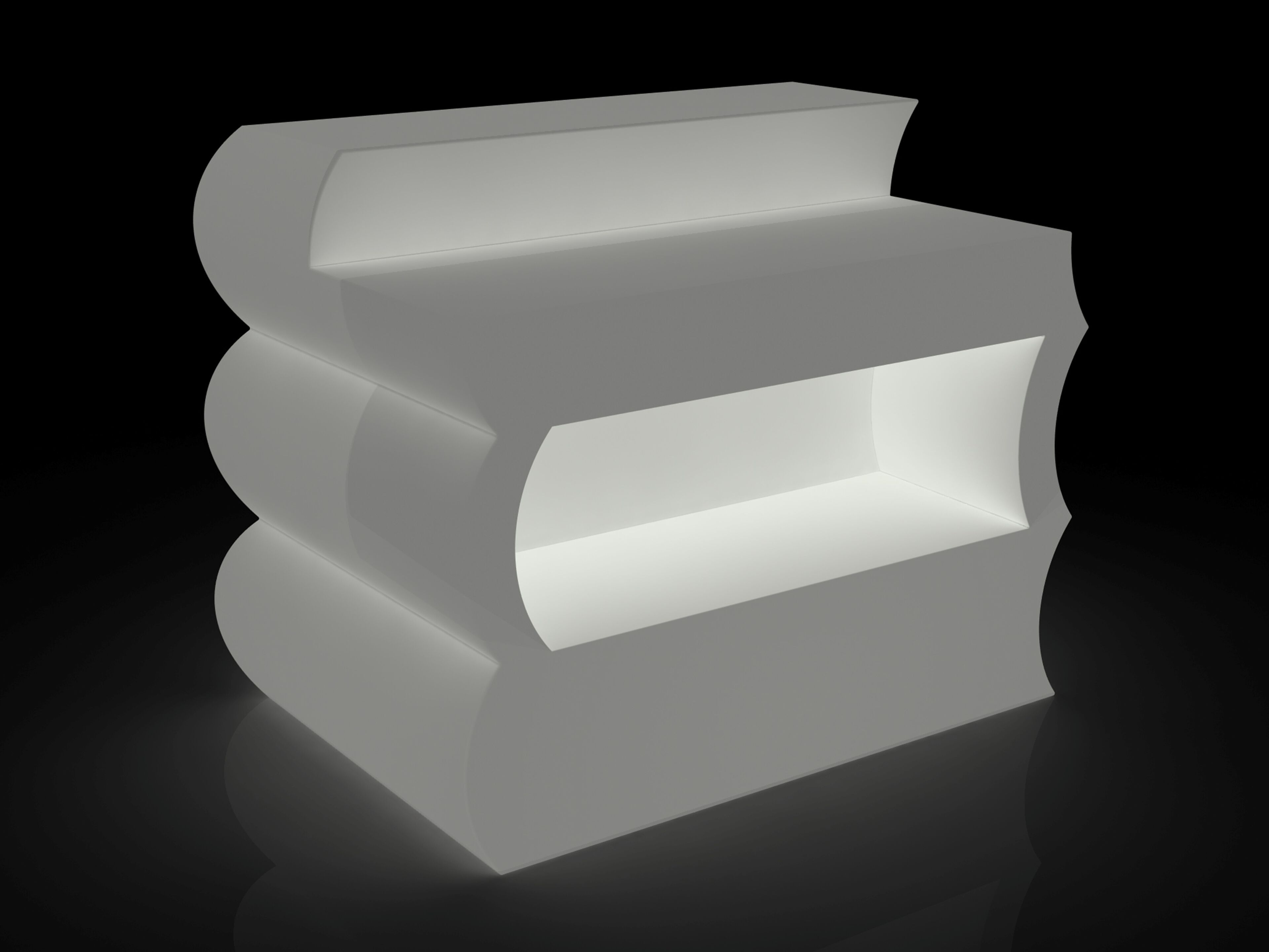 Барная стойка с подсветкой из полиэтилена Kloris CLIPPER ARCH-00112049 - Вид №4