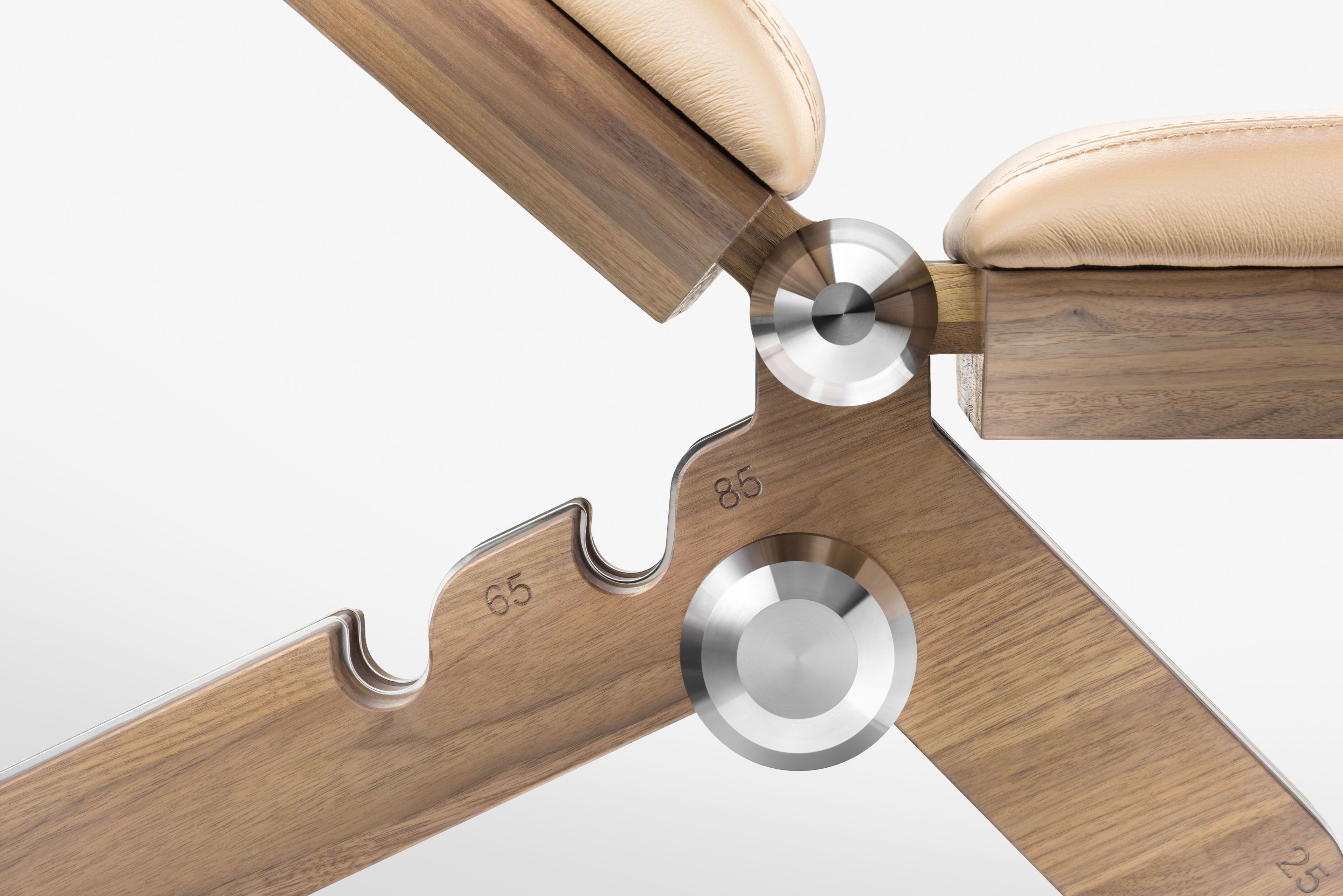 Скамья для пресса из грецкого ореха и кожи PENT BANKA ADVANCE ARCH-00125671 - Вид №18