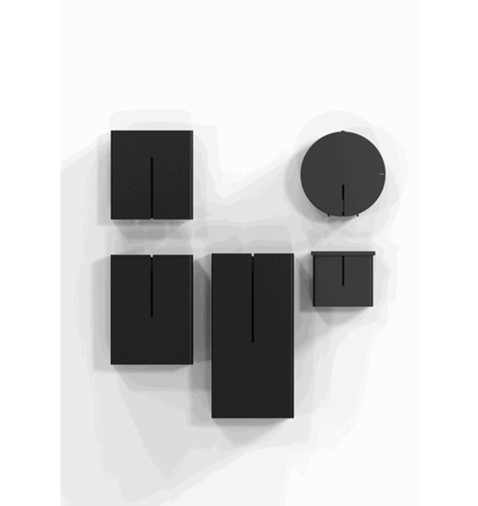 FROST ГИГИЕНА / МУСОРЫ » ЧЕРНЫЙ Нержавеющая сталь Черный N1974-B  - Вид №1