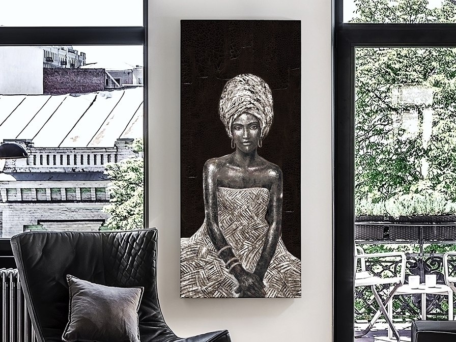 099067 Картина акрил 70x160 Schuller Johari 