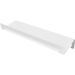 Полка для ванной c крючками 45x11.5x12 см сталь цвет белый 89363991 STLM-2071403