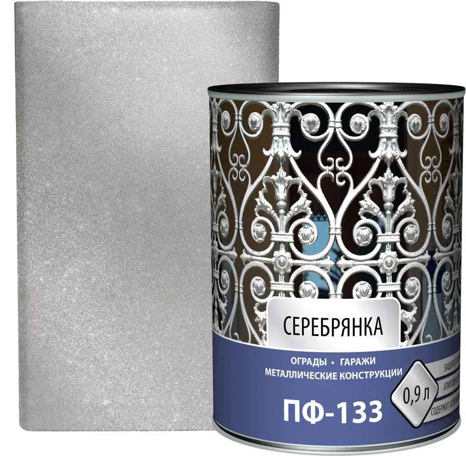 17823572 Эмаль ПФ-133 Empils глянцевая цвет серебристый 0.9 л STLM-0008710