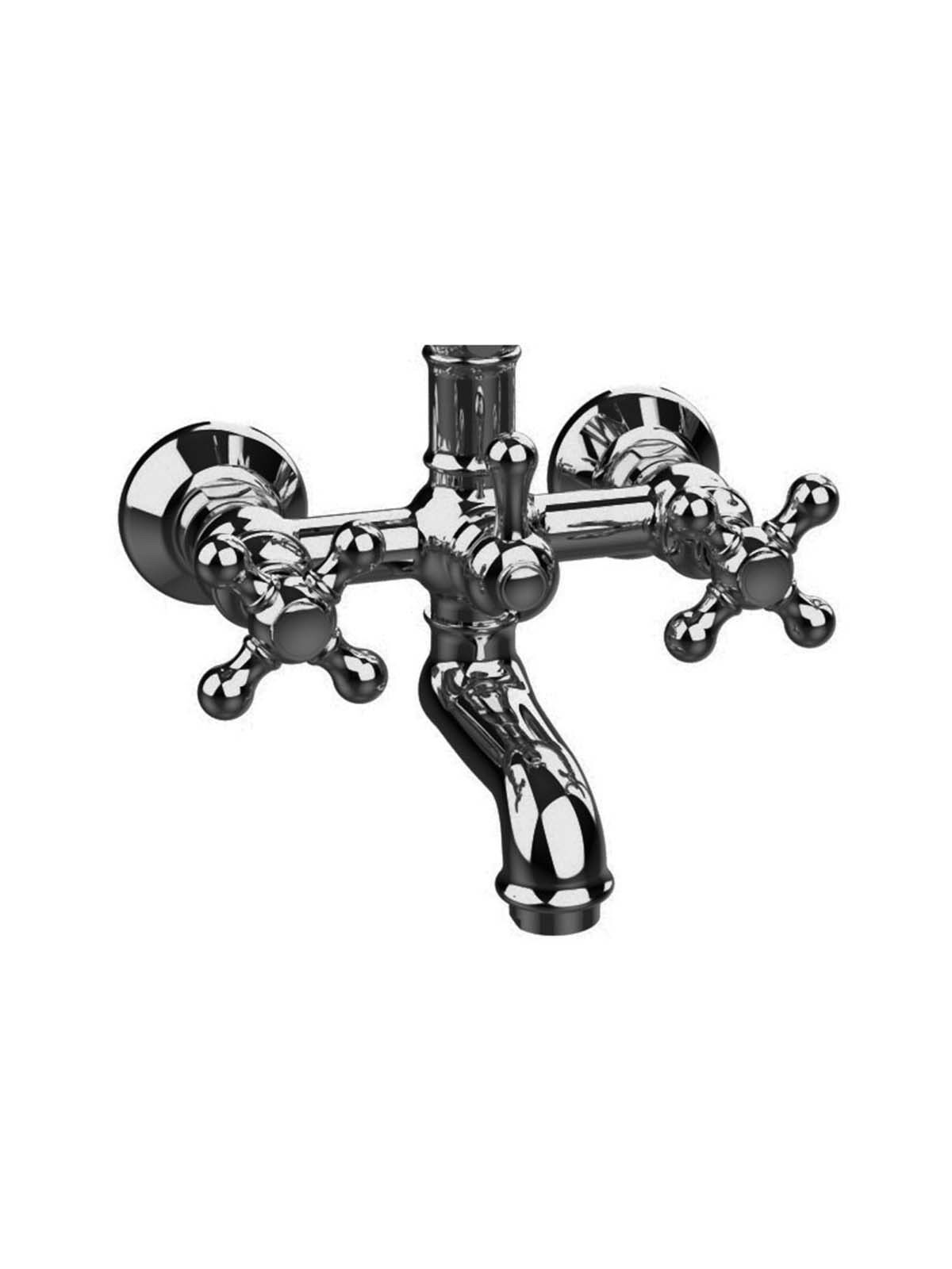 Наружный настенный смеситель для ванны с 2 отверстиями Rubinetterie Frattini Dedra ARCH-00070838 - Вид №2