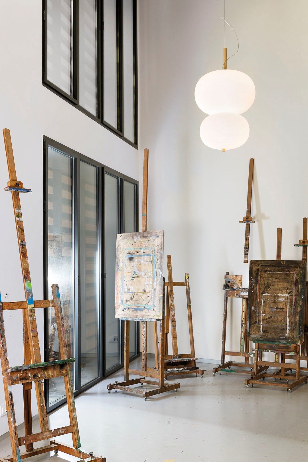 Опаловое стекло светодиодный подвесной светильник LedsC4 Ilargi ARCH-00122309 - Вид №2