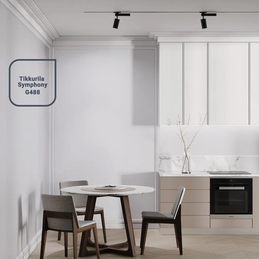 Краска Tikkurila Euro-20 для влажных помещений 2.7 л 12355095 STLM-0001943 - Вид №5