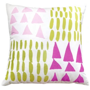 Декоративная подушка Seasons Простые вещи Абстракция 40x40 см цвет розово-белый