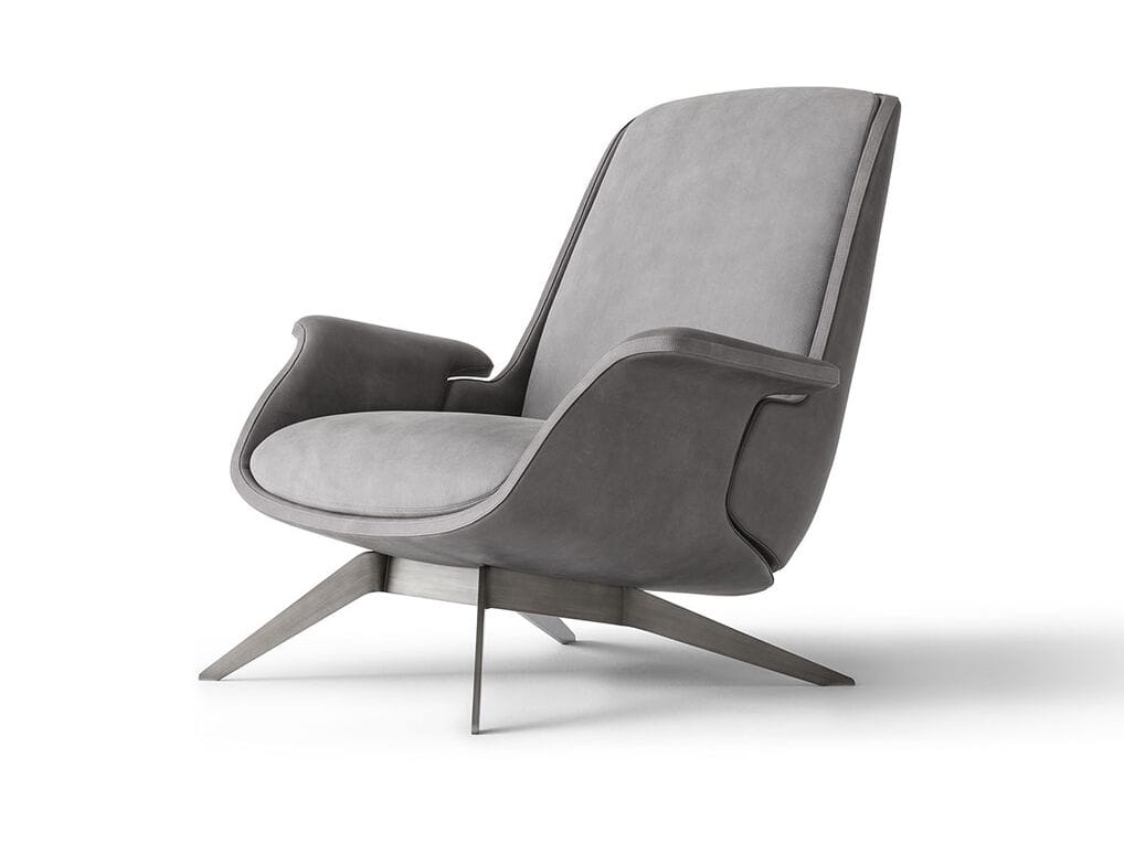 Кожаное кресло с подлокотниками OAK Metronome ARCH-00083367