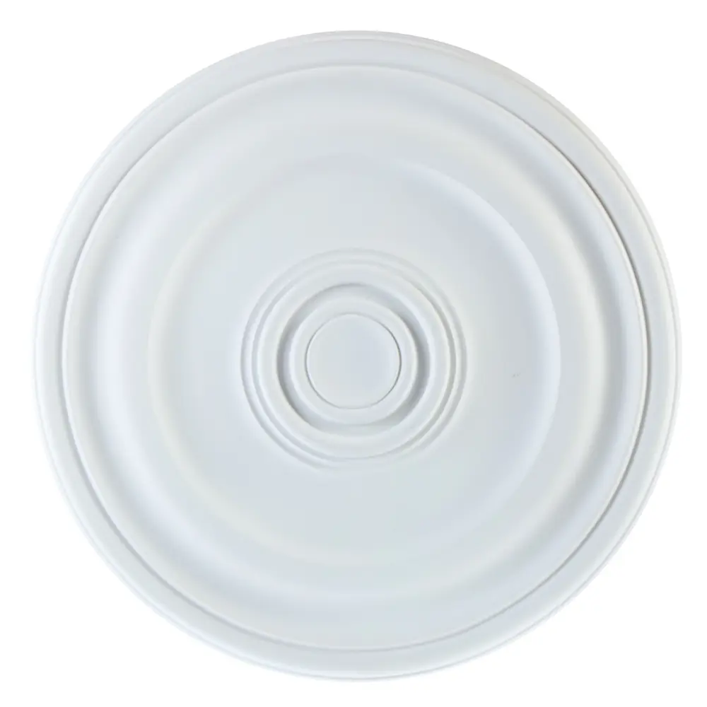 Розетка потолочная полиуретан Decomaster DM-0402 белая диаметр 40.3 см STLM-2100167