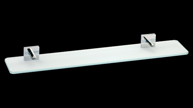 QU113 Полка из прозрачного стекла 60 cm. bagno&associati QUATTRO Bagno & Associati