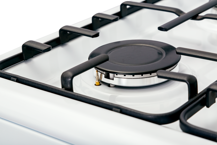 9062206 Комбинированная плита RENOVA SG5E-LCTW белый STDN-0034515 - Вид №3