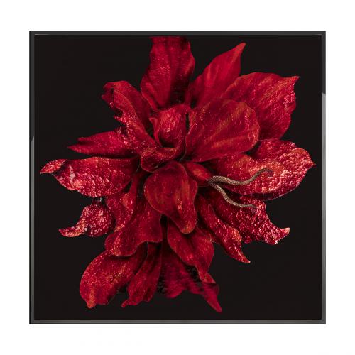 Red Flower Произведение искусства Visionnaire 