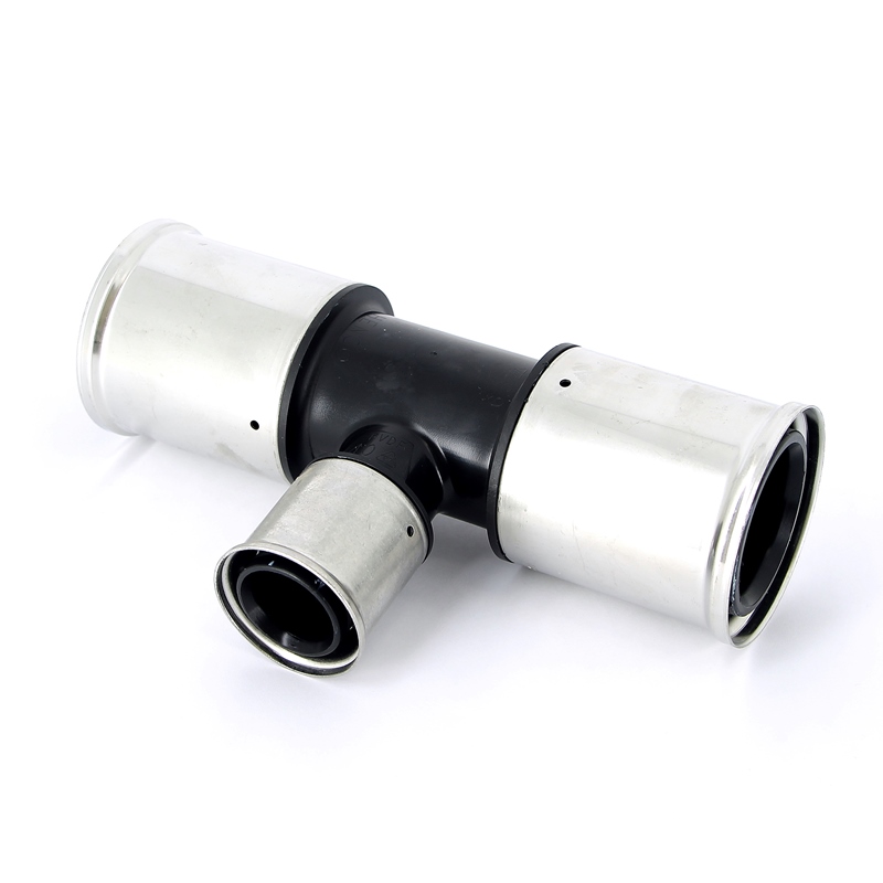 Тройник пресс PVDF HENCO 63х40х63 10PK634063