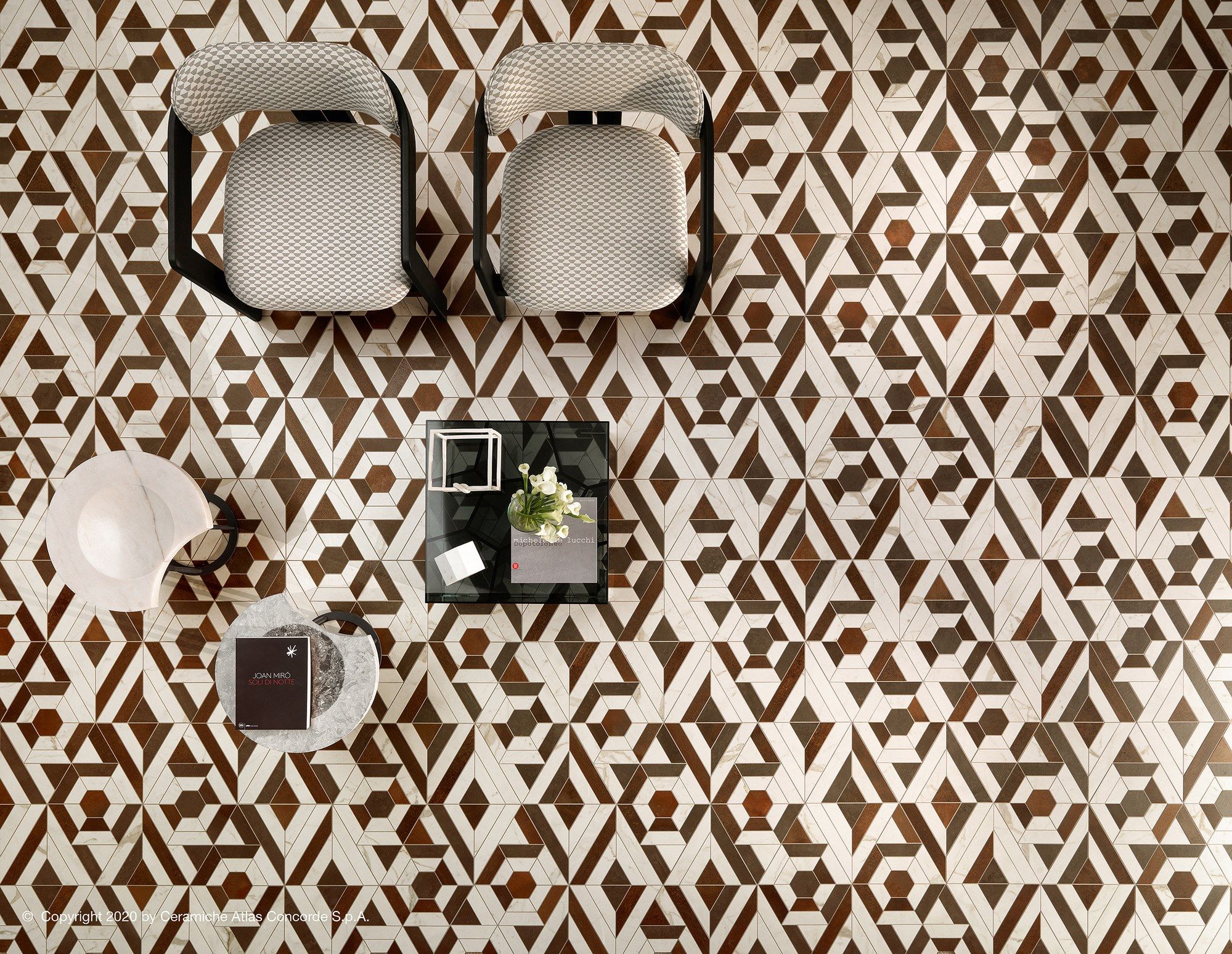 Пол из керамогранита с мраморным эффектом Atlas Concorde Marvel Shine ARCH-00045897 - Вид №18