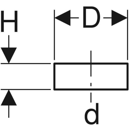 360.802.92.1 Заглушка Geberit PE для гладкого конца трубы Geberit  - Вид №2
