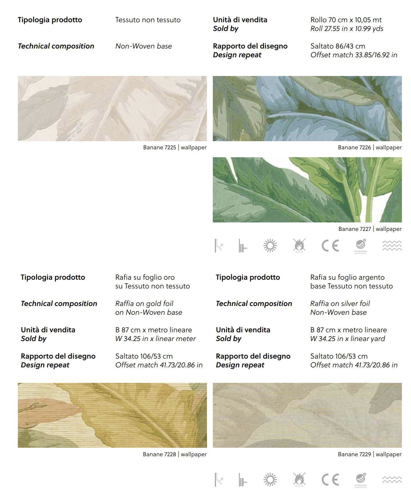 Обои с цветочными мотивами Jannelli&Volpi СП 505 GRANDE CORNICHE ARCH-00116023 - Вид №2