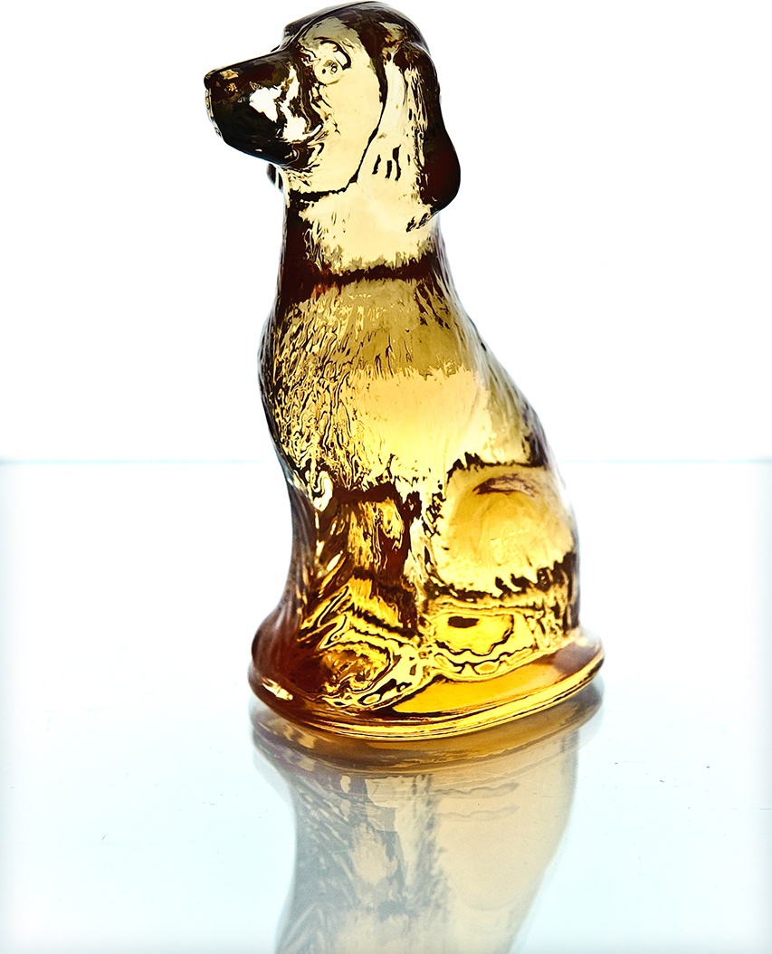 10633417 Гусевской Хрустальный Завод им. Мальцова Декоративное изделие "Собачка" Хрусталь 