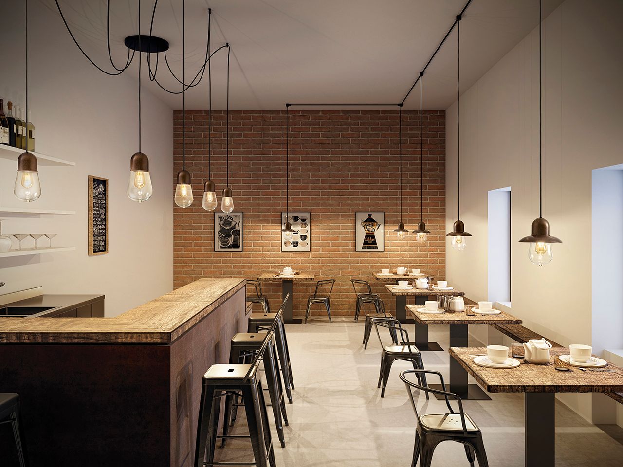 Латунный подвесной светильник Aldo Bernardi Guinguette Indoor ARCH-00082704 - Вид №2