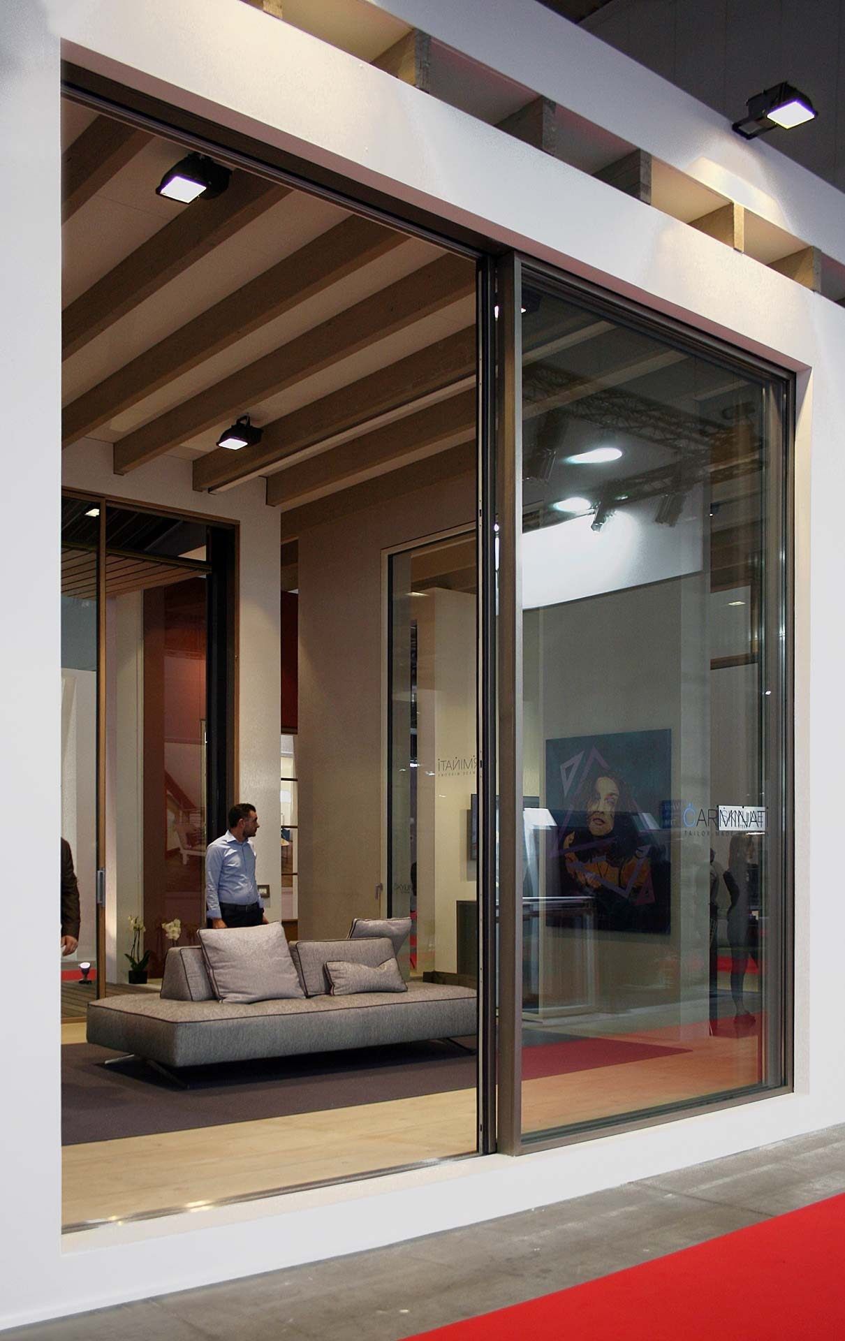 Металлическая раздвижная дверь-окно Carminati Skyline System ARCH-00139142 - Вид №2