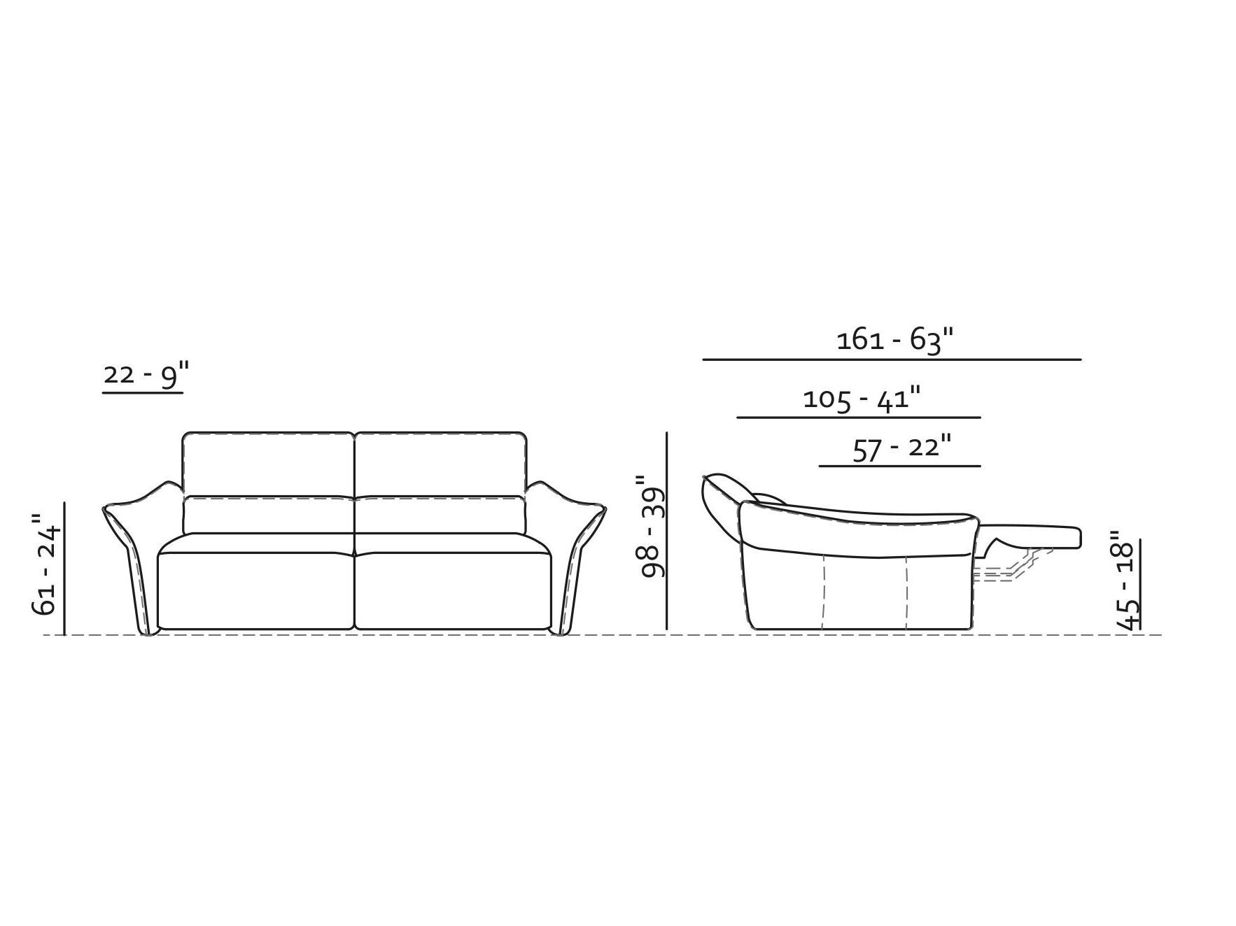 Кожаный модульный диван Max Divani Pierre ARCH-00122685 - Вид №4