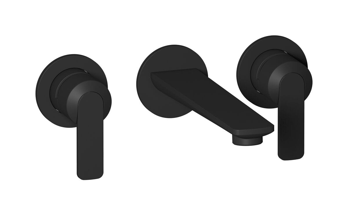 3 отверстия настенный смеситель для раковины с автоматическим сливом IB C-67 ARCH-00116195 - Вид №7