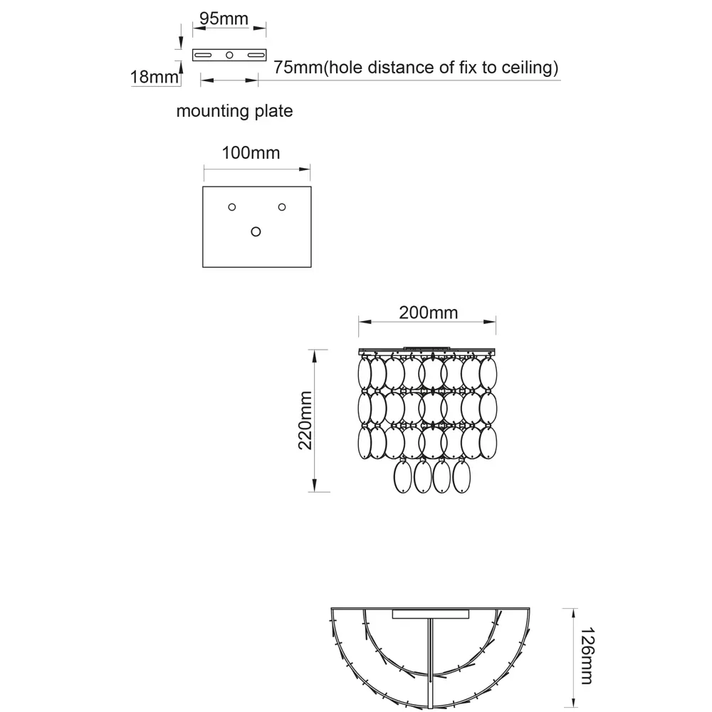 Светильник бра настенный Escada Nerita цвет хром STLM-2155926 - Вид №8