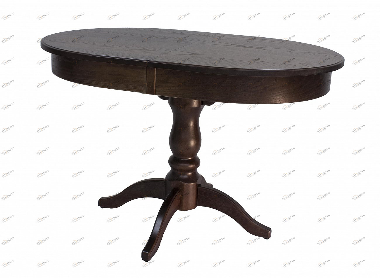 Обеденный стол раздвижной орех Leset "Вермонт 2Р" IMPEX  00-3967116 Орех;коричневый 