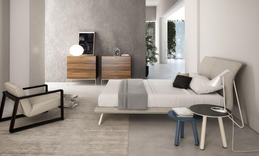 Huppé Двуспальная кровать из ткани Linea HUPPE sun-id-1436992 - Вид №2