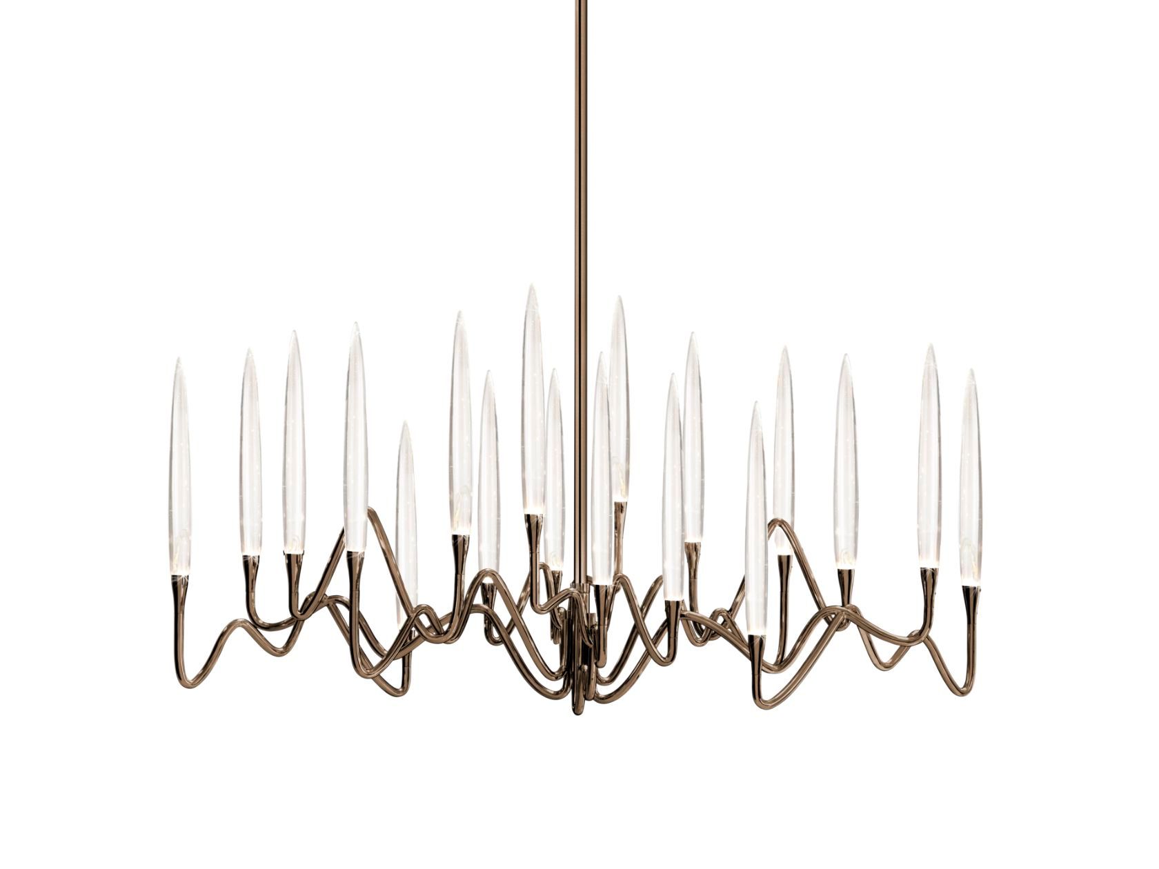 Латунный светодиодный подвесной светильник Il Pezzo Mancante кусок 3 ARCH-00098736 - Вид №6