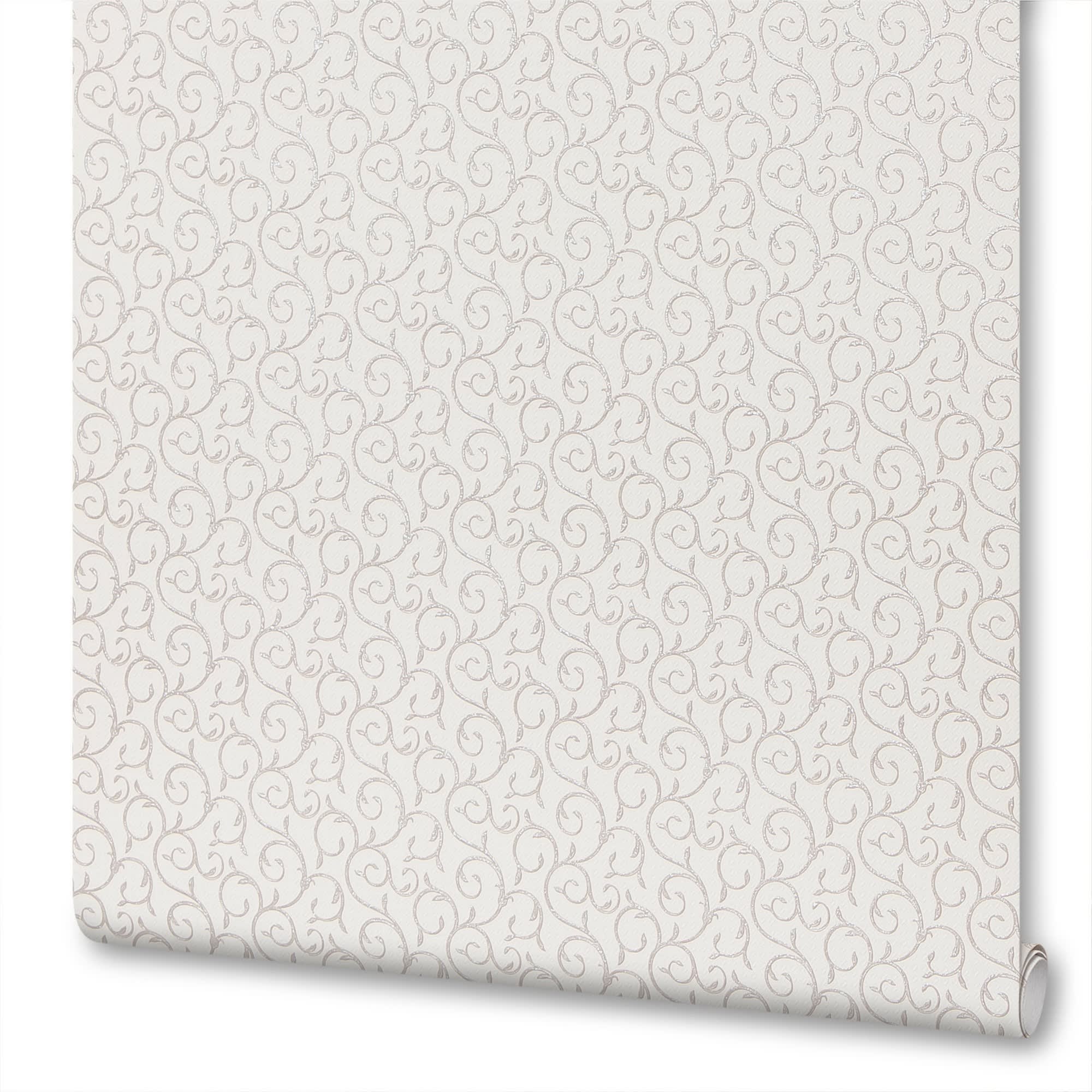 81950975 Обои флизелиновые бежевые 0.53 м 85-330/4 Монограмма Santreyd 