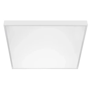 Светильник потолочный светодиодный Wolta Pro ДВО12 16.5 м² нейтральный белый свет, цвет белый 84712216 STLM-2023430