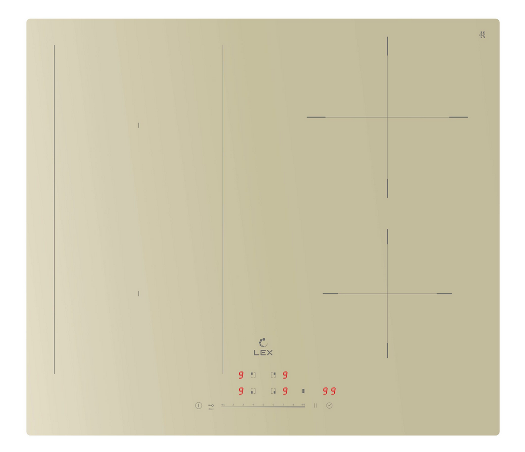 9156750 Индукционная варочная поверхность LEX EVI 641A IV STDN-0108519