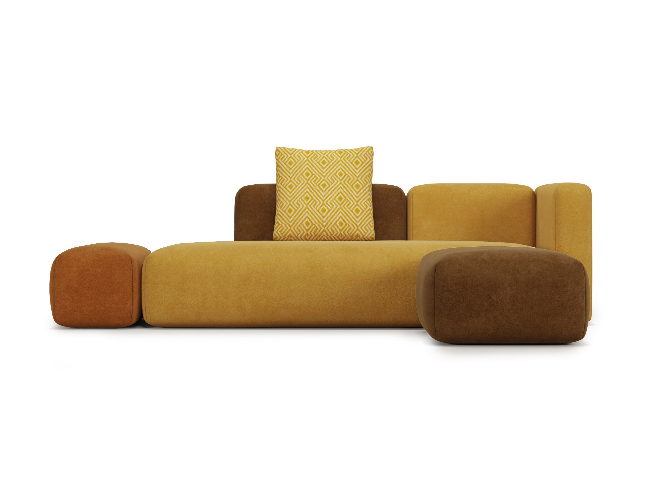 Ткань диван HANNABI MODEL NO.23 ARCH-00129612 - Вид №2